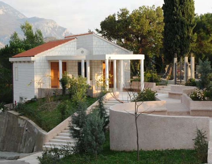 chapel petrovac budva construction adria invest